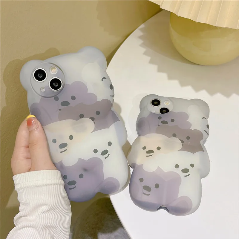 Cute Funny Bear Case For iPhone 13 12 11 Pro Max X XR 7 8 Plus XS Max Lovely Phone Cover Soft Silicone Protector Funda
Cute Funny Bear Case For iPhone 13 12 11 Pro Max X XR 7 8 Plus XS Max Lovely Phone Cover Soft Silicone Protector Funda