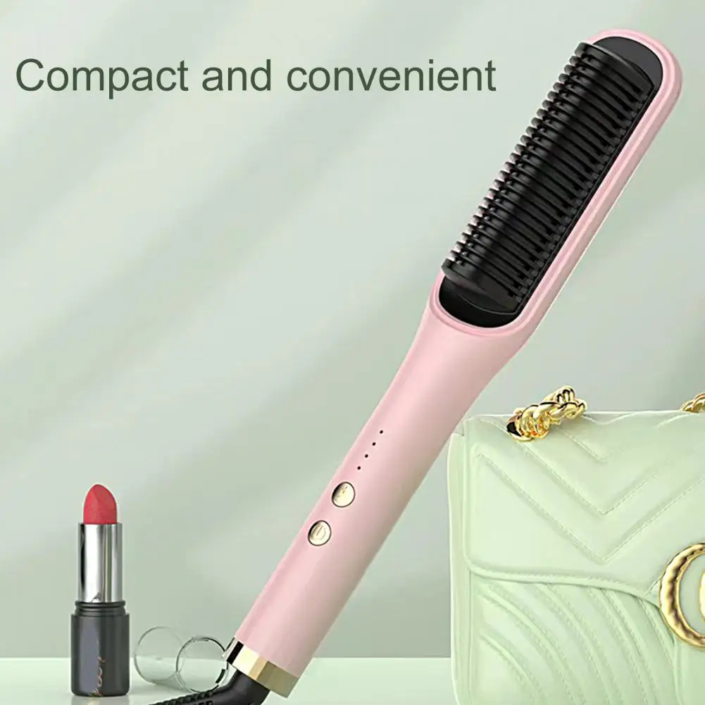 Reliable Unisex Straightening Curling Hair Comb Styling Tools Intelligent Power-off DIY Hair Straightening Comb for Barber
Reliable Unisex Straightening Curling Hair Comb Styling Tools Intelligent Power-off DIY Hair Straightening Comb for Barber