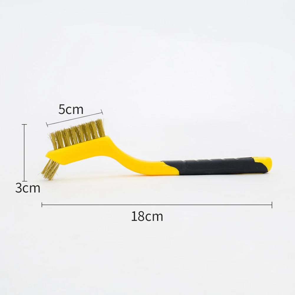 Rust And Dirt Brush 1 PCS Brass Hand Tools High Quality Mini Brush Nylon Yellow Handle Useful Tools For Home Garden
Rust And Dirt Brush 1 PCS Brass Hand Tools High Quality Mini Brush Nylon Yellow Handle Useful Tools For Home Garden