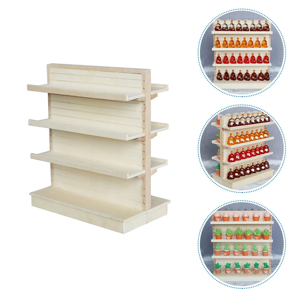 Shelf Mini Furniture Miniature Display Wooden Cabinet Store Wood Supermarket Shelves Play 12 Kids Bookcase Decoration House
Shelf Mini Furniture Miniature Display Wooden Cabinet Store Wood Supermarket Shelves Play 12 Kids Bookcase Decoration House
