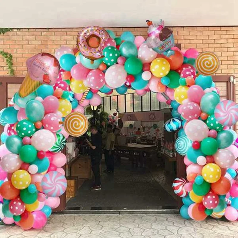Children Candy Balloons Birthday Party Decoration Birthday Balloons Summer Ice Cream Donuts Candy Festive Party Supply
Children Candy Balloons Birthday Party Decoration Birthday Balloons Summer Ice Cream Donuts Candy Festive Party Supply