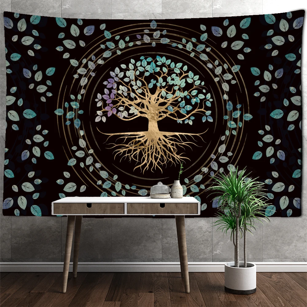 Таинственное жизненное дерево Мандала Психоделическое Искусственное искусство богемное ведро для гостиной спальни Декор для комнаты дома...
Таинственное жизненное дерево Мандала Психоделическое Искусственное искусство богемное ведро для гостиной спальни Декор для комнаты дома...