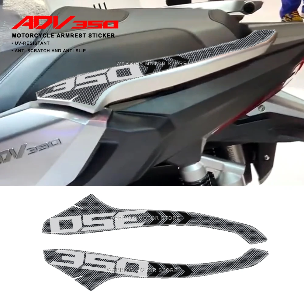 For HONDA ADV350 ADV 350 2022 2023 3D Rear armrest sticker Motorcycle Body Sticker Non-slip Decorate Sticker
For HONDA ADV350 ADV 350 2022 2023 3D Rear armrest sticker Motorcycle Body Sticker Non-slip Decorate Sticker
