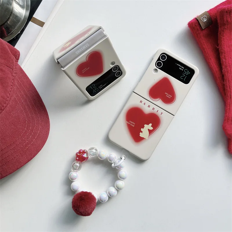 Simple Love Heart Phone Case with Lanyard for Samsung Galaxy Z Flip 4 3 Hard Cover for ZFlip3 Flip3 Zflip4 Solid Shell Bracket
Simple Love Heart Phone Case with Lanyard for Samsung Galaxy Z Flip 4 3 Hard Cover for ZFlip3 Flip3 Zflip4 Solid Shell Bracket