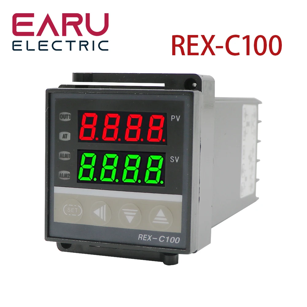REX-C100 PID Intelligent Temperature Controller Universal REX-C100 Thermostat SSR Relay output Universal K PT100 J Type Input
REX-C100 PID Intelligent Temperature Controller Universal REX-C100 Thermostat SSR Relay output Universal K PT100 J Type Input