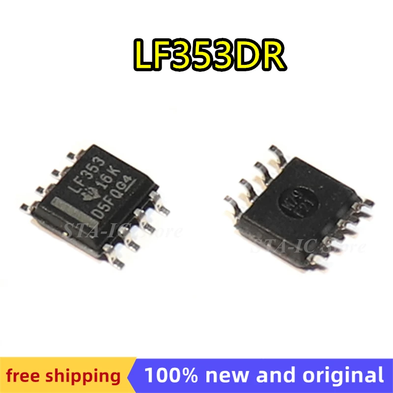 10 шт./партия LF353DR LF353 SOP-8 новый оригинальный Бесплатная доставка
10 шт./партия LF353DR LF353 SOP-8 новый оригинальный Бесплатная доставка
