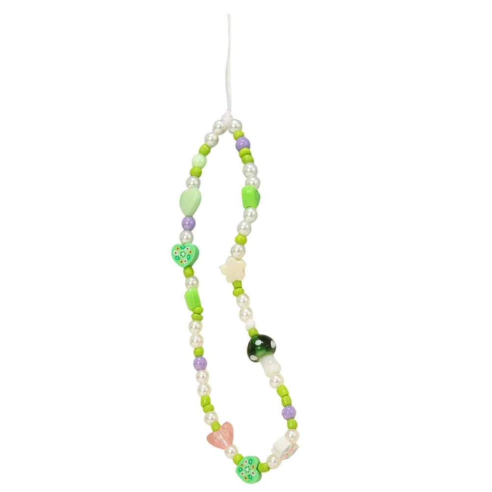 Phone Lanyard Strap Wrist Chain Beaded Keychain Decor Charm Hanging Beads Hand Anti Camera Pearl Bracelet Cell Cellphone Shape
Phone Lanyard Strap Wrist Chain Beaded Keychain Decor Charm Hanging Beads Hand Anti Camera Pearl Bracelet Cell Cellphone Shape