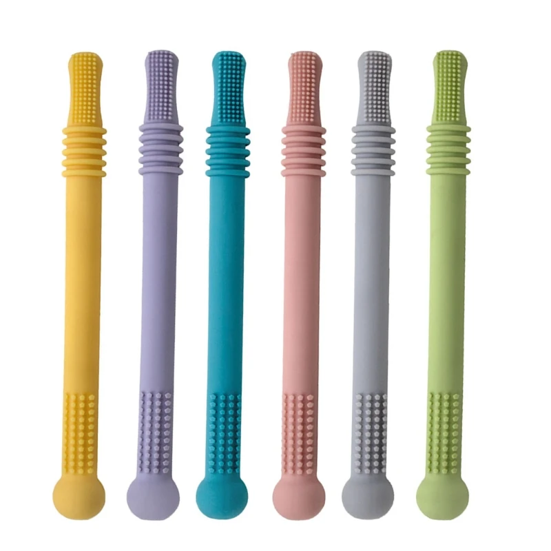 Molars Baby Teether Safe Toddler Teething Straw Silicone Chew Dental Care Toothbrush Teething Gift Wholesale
Molars Baby Teether Safe Toddler Teething Straw Silicone Chew Dental Care Toothbrush Teething Gift Wholesale