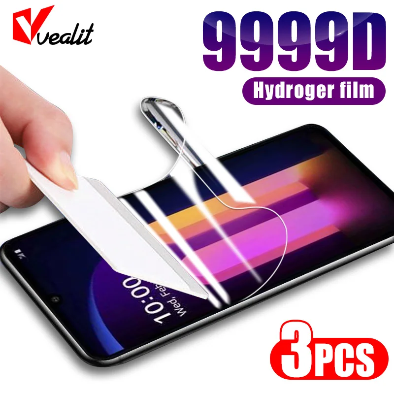 1-3Pcs Protective Hydrogel Film for LG V60 V50 V40 V30 Plus Curved Screen Protector for LG Velvet Wing 5G K62 K52 K42 K61 K51S
1-3Pcs Protective Hydrogel Film for LG V60 V50 V40 V30 Plus Curved Screen Protector for LG Velvet Wing 5G K62 K52 K42 K61 K51S