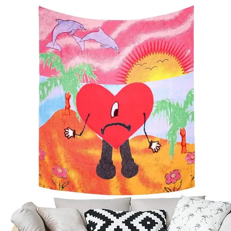 Music Artist Bad Cute Bunny Ultra-Soft Micro Fleece Tapestry Throw Sofa Warm Nap Flowers Picnic Travel Soft Plush Warm Sofa Bed
Music Artist Bad Cute Bunny Ultra-Soft Micro Fleece Tapestry Throw Sofa Warm Nap Flowers Picnic Travel Soft Plush Warm Sofa Bed