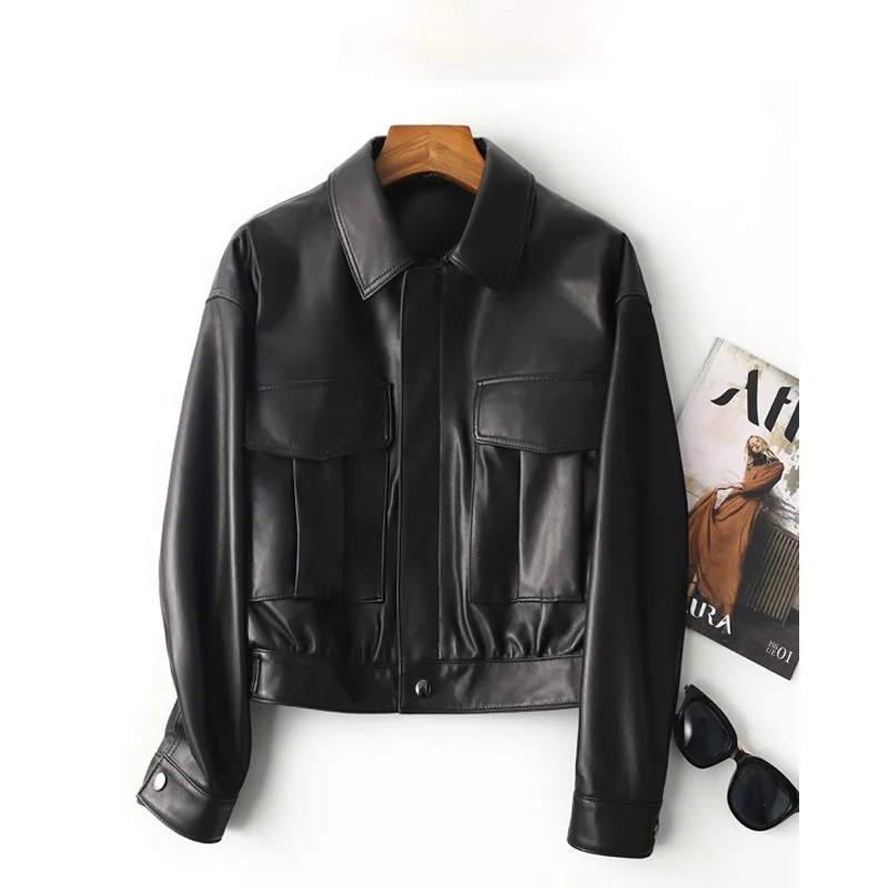 Leather Women's Jackets Jacket Spring 2023 Genuine Women Casual Real Sheepskin Coat Female Biker Jackets Veste Femme Pph4468
Leather Women's Jackets Jacket Spring 2023 Genuine Women Casual Real Sheepskin Coat Female Biker Jackets Veste Femme Pph4468