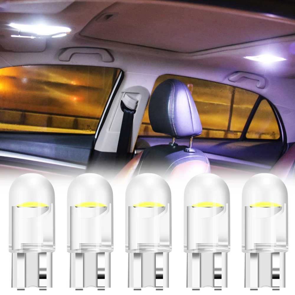 

T10 W5W Led Car Turn Side License Plate Light Lamp Bulb for renault duster megane scenic logan captur koleos kadjar kangoo Clio