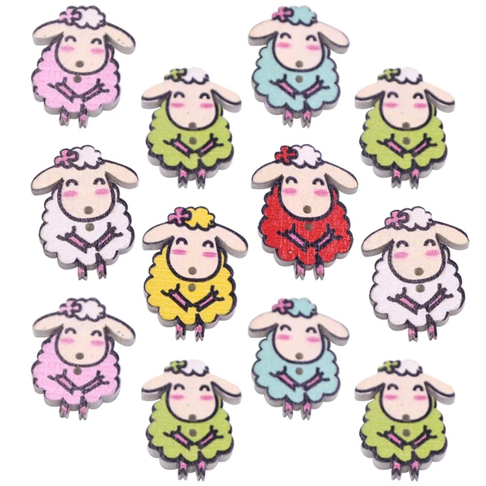 50pcs For Coat Button For Sewing Cartoon Sheep Buttons Sewing Buttons Cartoon Button Sewing Accessories
50pcs For Coat Button For Sewing Cartoon Sheep Buttons Sewing Buttons Cartoon Button Sewing Accessories