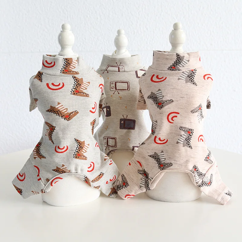 Clothes Autumn Winter Medium Small Dog Cotton Jumpsuit Cute Pattern Kitten Puppy Warm Pajamas Chihuahua Poodle
Clothes Autumn Winter Medium Small Dog Cotton Jumpsuit Cute Pattern Kitten Puppy Warm Pajamas Chihuahua Poodle