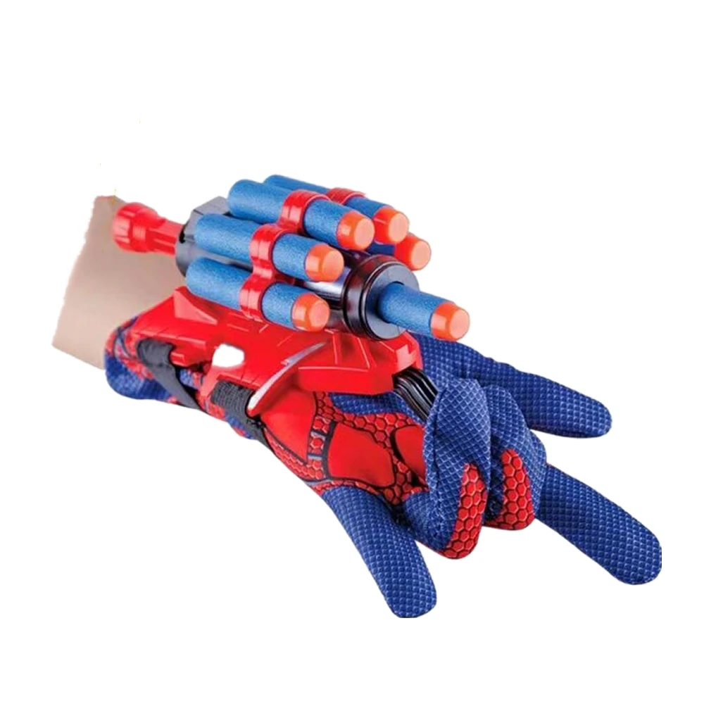 Перчатки для косплея Питера Паркера, пластиковые, в комплекте с устройством для запуска запястья
Перчатки для косплея Питера Паркера, пластиковые, в комплекте с устройством для запуска запястья