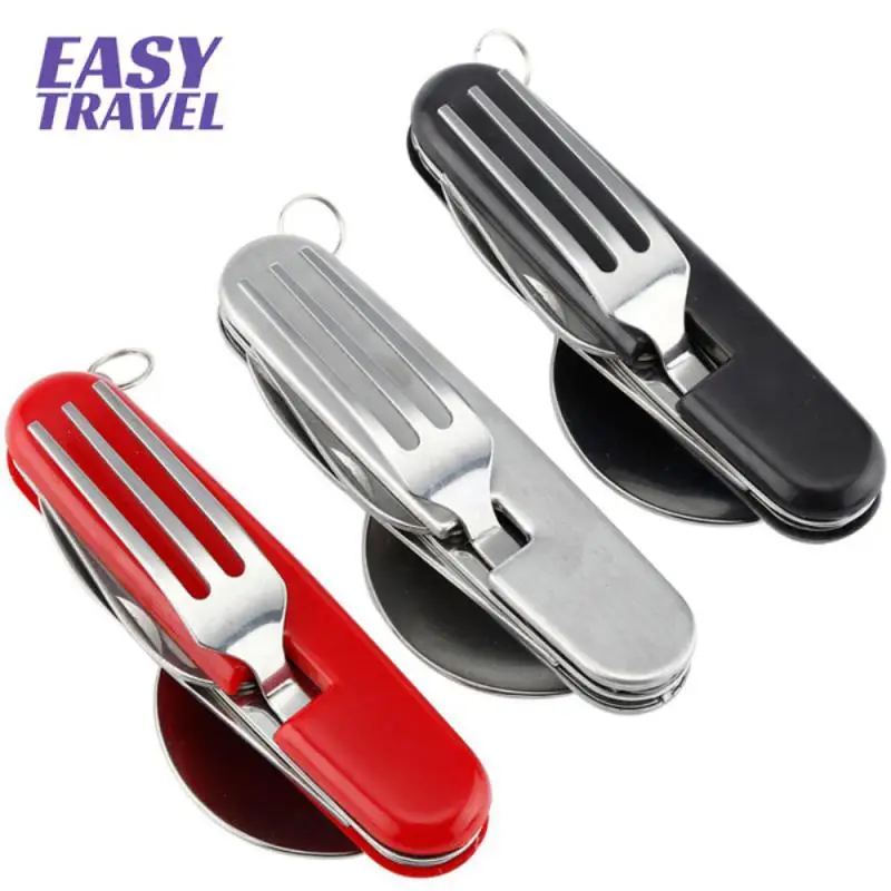 Detachable Folding Fork Spoon Durable 4 In 1 Fork Knife New Tableware Picnic Camping Hiking Travelling Dinnerware Portable
Detachable Folding Fork Spoon Durable 4 In 1 Fork Knife New Tableware Picnic Camping Hiking Travelling Dinnerware Portable