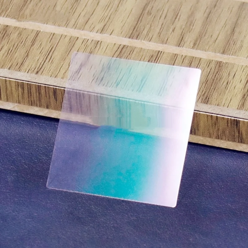 Антисинее прозрачное красно-зеленое дихроическое зеркало RGB дихроическое зеркало сценическое освещение линза объединительный отражатель
Антисинее прозрачное красно-зеленое дихроическое зеркало RGB дихроическое зеркало сценическое освещение линза объединительный отражатель