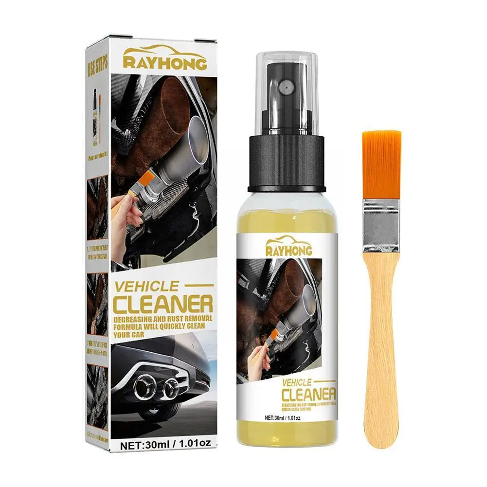 

30ml Car Rust Remover Spray Rust Reformer Spray Rust Stop Corrosion Permanently Protective Anti-rust & Coating Preventive R G8y6