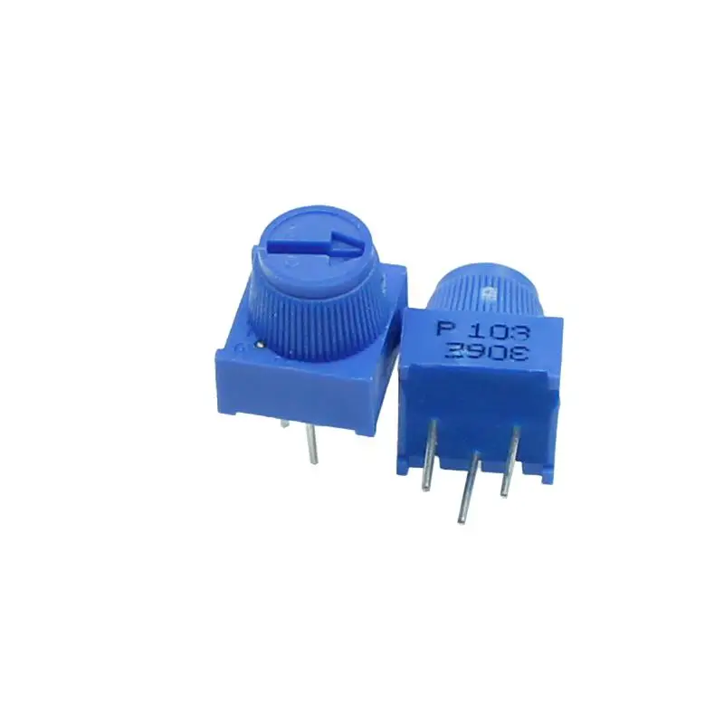 5PCS/Lot 3386P Resistance potentiometer 3386P-1-103 1K/2K/5K/10K/20K/50K straight plug with hat
5PCS/Lot 3386P Resistance potentiometer 3386P-1-103 1K/2K/5K/10K/20K/50K straight plug with hat