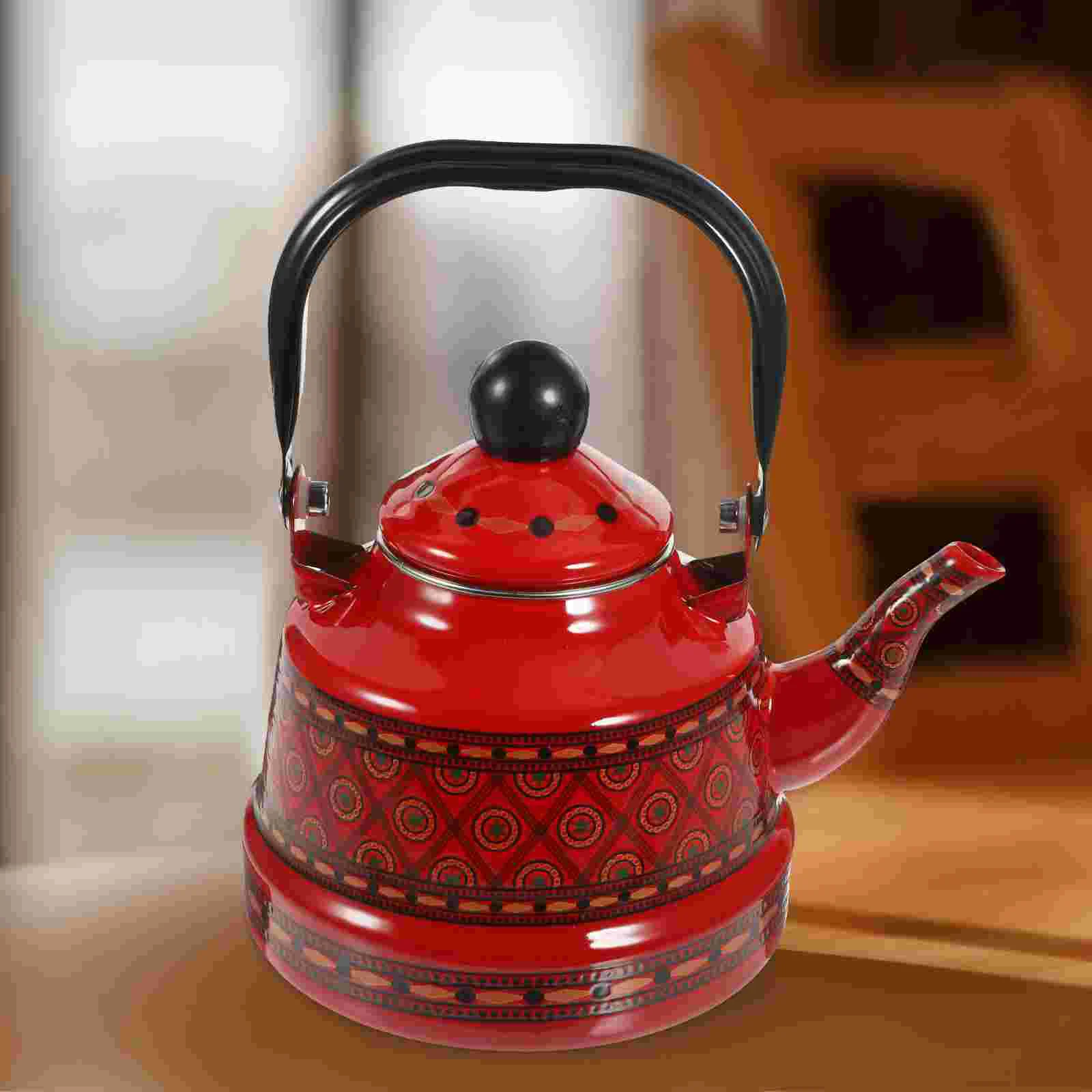Enamel Coffee Pot Kettle Stovetop Tea Supply Home Daily Use Water Handle Container Thickened Teapot
Enamel Coffee Pot Kettle Stovetop Tea Supply Home Daily Use Water Handle Container Thickened Teapot