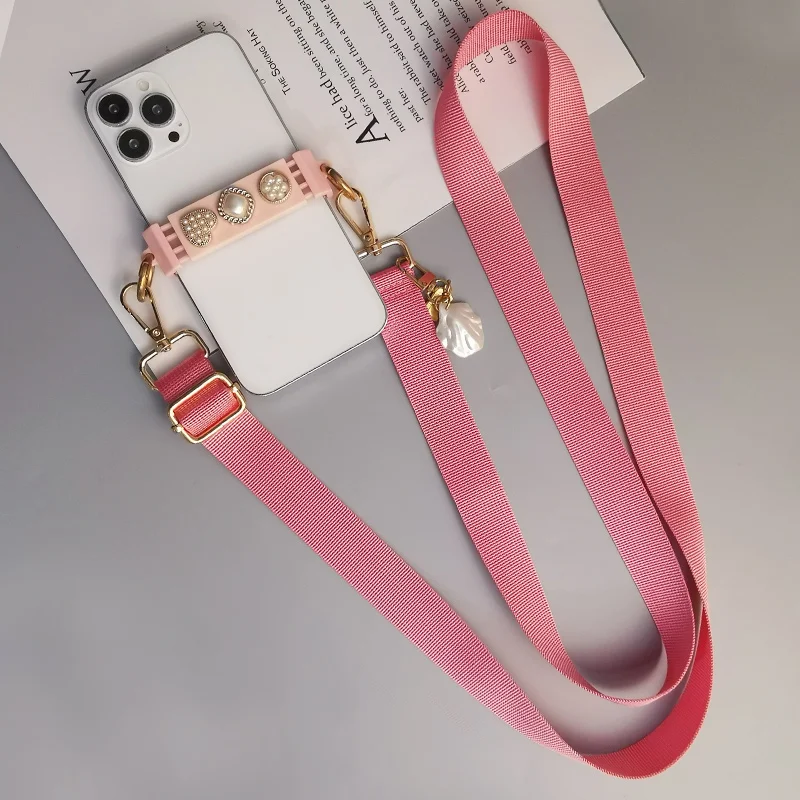 Long Crossbody Hanging Cord Mobile Phone Hanging Cord Shell Pendant Simple Ribbon Hanging Cord Backable Universal Hanging Cord
Long Crossbody Hanging Cord Mobile Phone Hanging Cord Shell Pendant Simple Ribbon Hanging Cord Backable Universal Hanging Cord