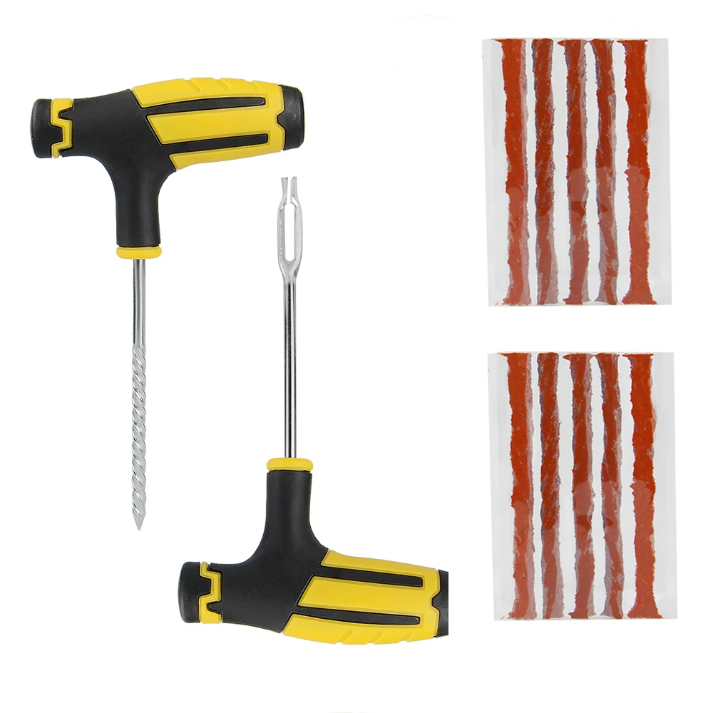 Инструмент для ремонта автомобильных шин, набор инструментов для ремонта шин, набор инструментов для ремонта автомобильных шин и велосипедов, прокольная пробка, инструменты для быстрого ремонта гаража и мотоцикла 
Инструмент для ремонта автомобильных шин, набор инструментов для ремонта шин, набор инструментов для ремонта автомобильных шин и велосипедов, прокольная пробка, инструменты для быстрого ремонта гаража и мотоцикла