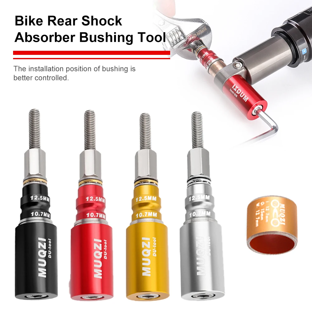 MTB Bicycle Rear Shock Absorber Bushing Repair Tool Bike DU Bushing Press-in Installation Removal Tool Cycling Accessories
MTB Bicycle Rear Shock Absorber Bushing Repair Tool Bike DU Bushing Press-in Installation Removal Tool Cycling Accessories