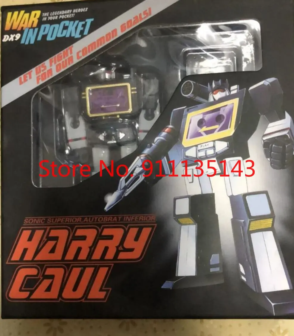 DX9 War In Pocket Soundwave G1 black Transformation Collectible Action Figure Robot Deformed Toy in stock
DX9 War In Pocket Soundwave G1 black Transformation Collectible Action Figure Robot Deformed Toy in stock