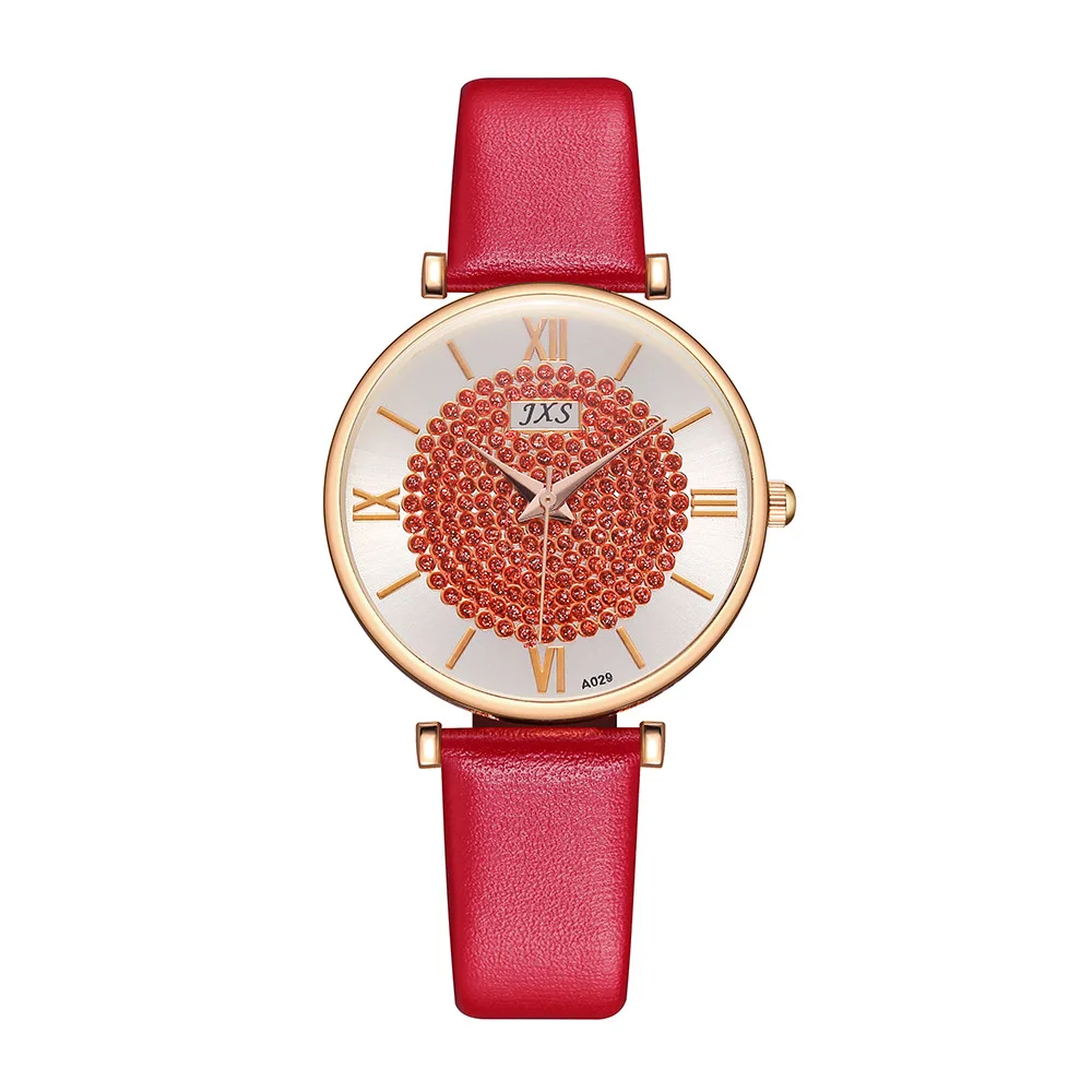 JXS Fashion Douyin Net Red Sun Pattern Rhinestone Starry Watch Multicolor Face Fancy Diamond Starry Watch
JXS Fashion Douyin Net Red Sun Pattern Rhinestone Starry Watch Multicolor Face Fancy Diamond Starry Watch