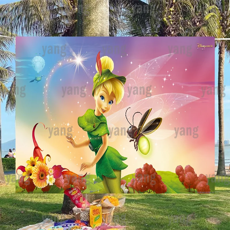 Disney Wonderland Blond Princess Tinker Bell Backdrops Decoration Kids Birthday Colorful Background Photography Baby Shower
Disney Wonderland Blond Princess Tinker Bell Backdrops Decoration Kids Birthday Colorful Background Photography Baby Shower