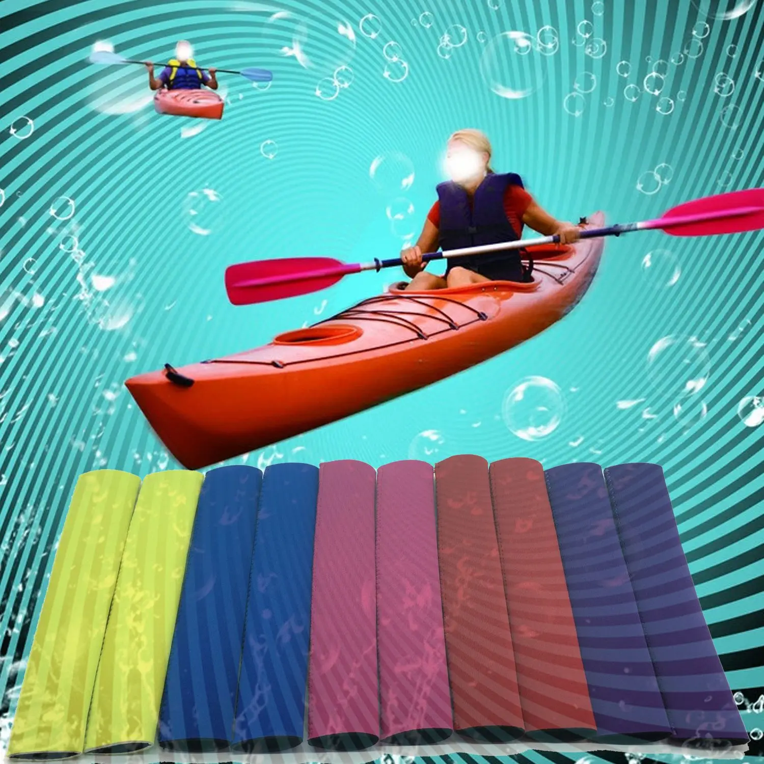 Paddle Cover Outdoor Sports Preventing Rubs Blisters Kayak Paddle Grip Boat Accessories Paddle Rod Protection Sleeve 
Paddle Cover Outdoor Sports Preventing Rubs Blisters Kayak Paddle Grip Boat Accessories Paddle Rod Protection Sleeve