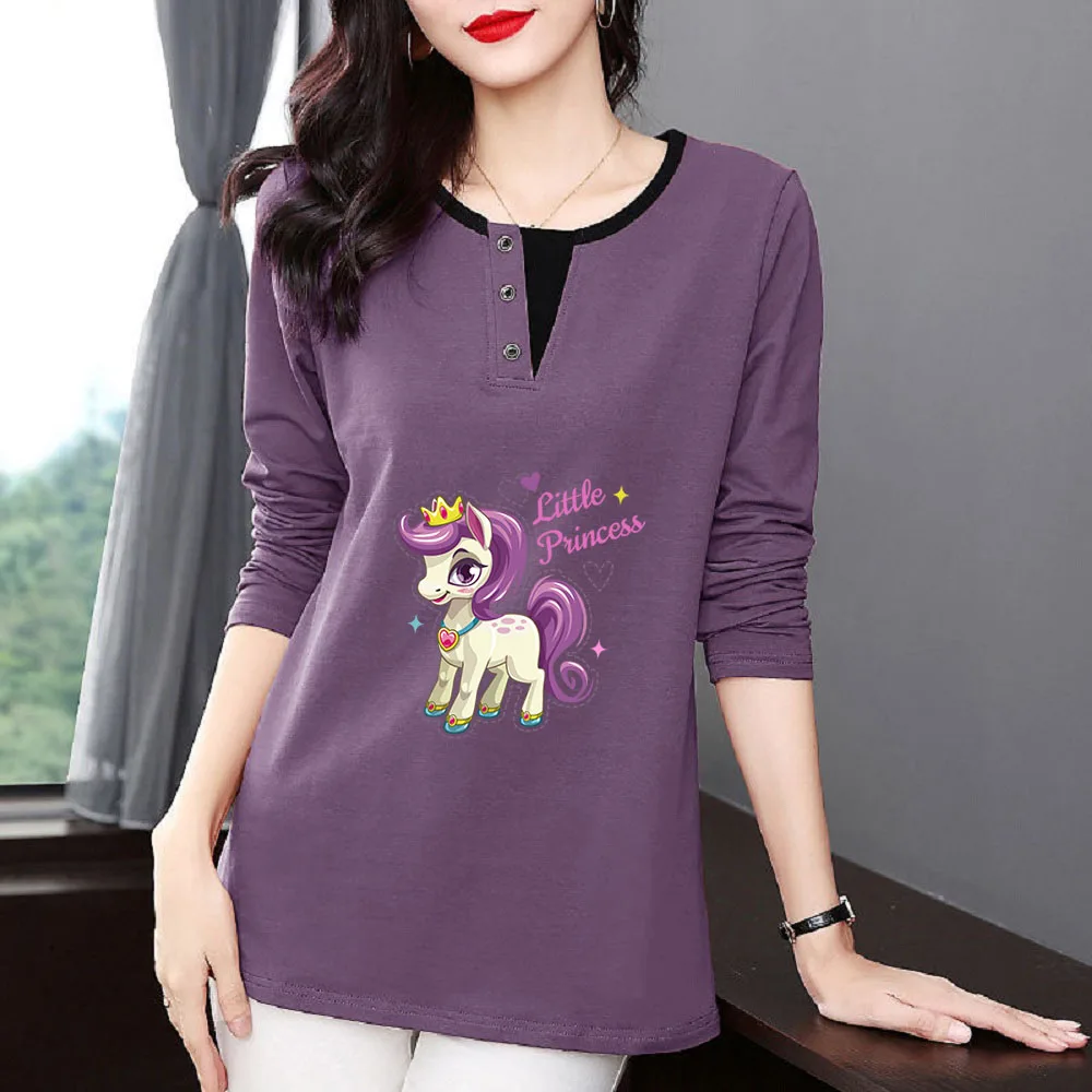2022 Spring Autumn New Fashion T Shirt Woman O Neck Long Sleeve T-shirt Woman Korean Style Shirt Women Shirts #937
2022 Spring Autumn New Fashion T Shirt Woman O Neck Long Sleeve T-shirt Woman Korean Style Shirt Women Shirts #937