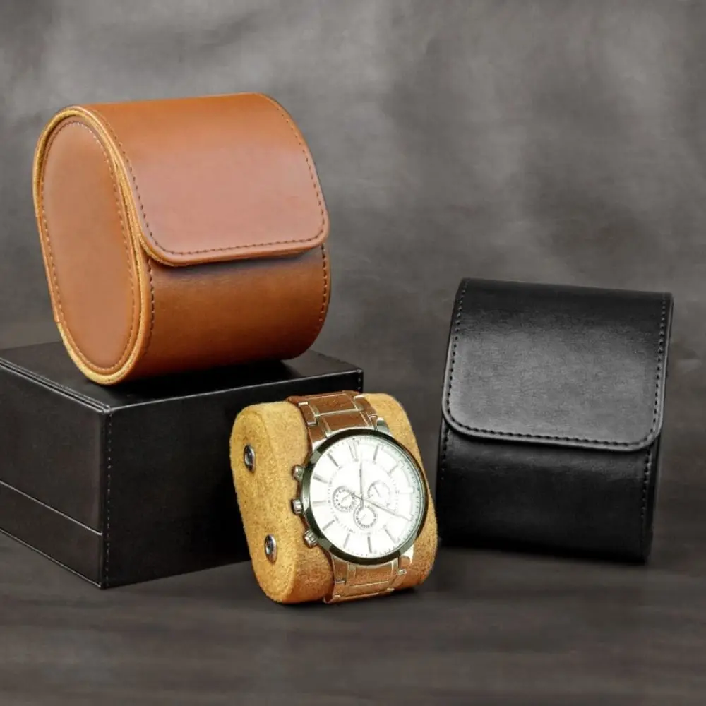 Durable Watch Roll Dustproof Portable Leather Watch Storage Case Watch Organizer Holder PU Wrist Watch Display Bag Travel
Durable Watch Roll Dustproof Portable Leather Watch Storage Case Watch Organizer Holder PU Wrist Watch Display Bag Travel