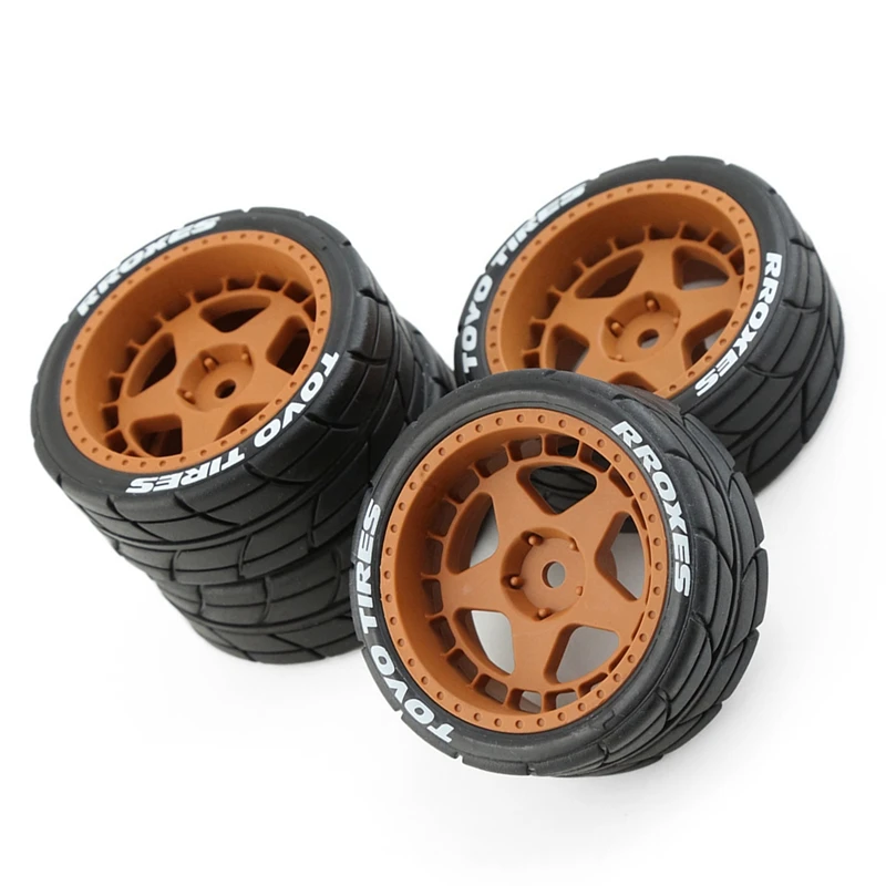 4 шт. резиновые шины для Tamiya TT01 TT01E TT02 TT02B TA06 XV01 TT-02 1/10 аксессуары для радиоуправляемых автомобилей
4 шт. резиновые шины для Tamiya TT01 TT01E TT02 TT02B TA06 XV01 TT-02 1/10 аксессуары для радиоуправляемых автомобилей