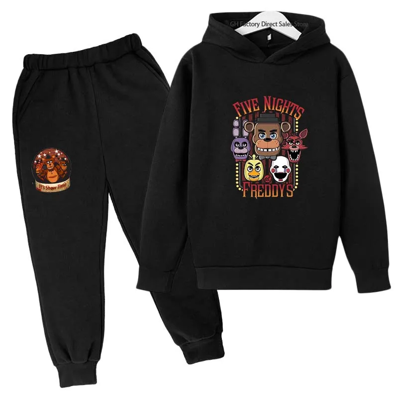 Kids Hot Game FNAF Spring Autumn 2pcs Hoodie+Pants Suits 3-13 Years Boys Girls Casual Outfits Tracksuits Children Clothes Sets
Kids Hot Game FNAF Spring Autumn 2pcs Hoodie+Pants Suits 3-13 Years Boys Girls Casual Outfits Tracksuits Children Clothes Sets