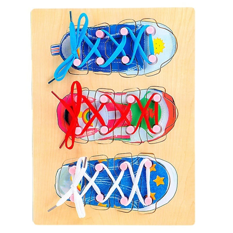Y3NF Brain Developmental Learn to Tie Shoelace Toy Shape Matching Puzzle for Children
Y3NF Brain Developmental Learn to Tie Shoelace Toy Shape Matching Puzzle for Children