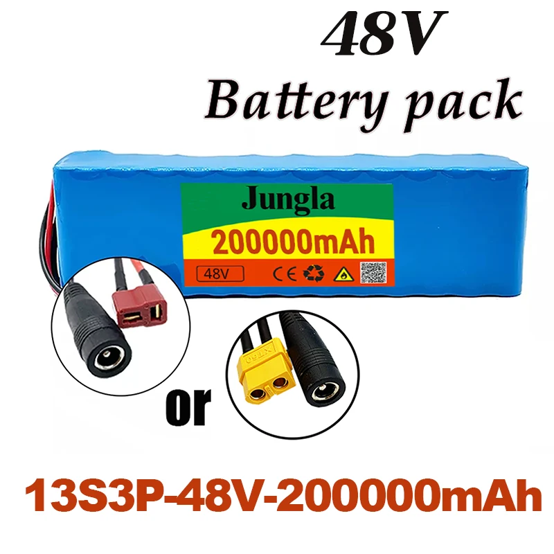 13s3p 48V 200Ah 1000W 200000mah lithium ion battery pack, electric bicycle, electric bicycle scooter, with BMS and charger
13s3p 48V 200Ah 1000W 200000mah lithium ion battery pack, electric bicycle, electric bicycle scooter, with BMS and charger