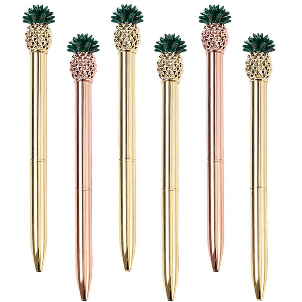50 Pcs Cute Metal Pineapple Top Ballpoint Rollerball Pens Bling Gifts Office Party Decoration School Supplies Free Custom Logo
50 Pcs Cute Metal Pineapple Top Ballpoint Rollerball Pens Bling Gifts Office Party Decoration School Supplies Free Custom Logo