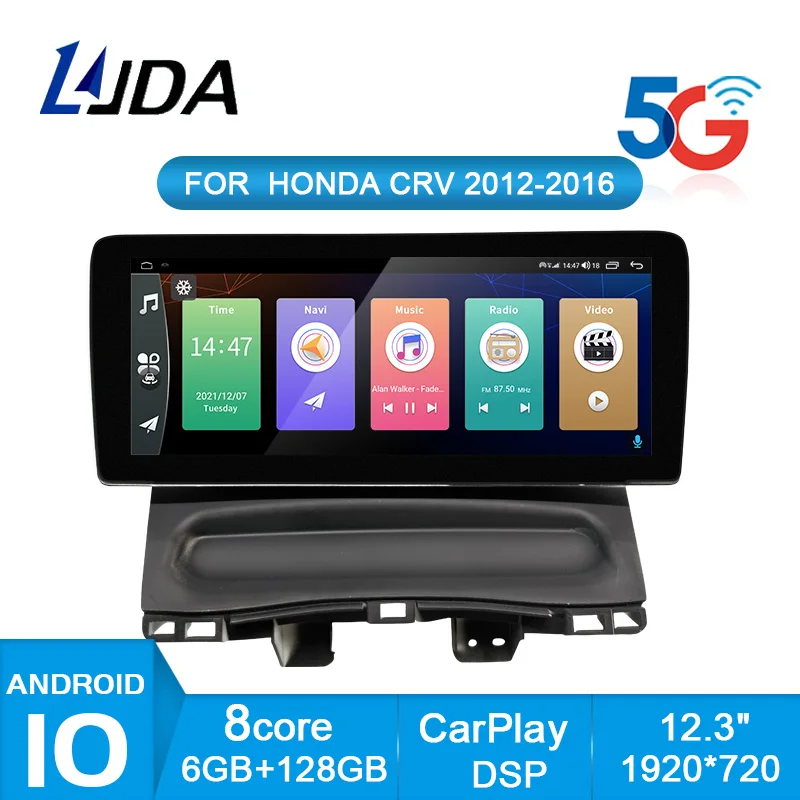 1920*720 , 12.3 Inch GPS Navigation, Android 10 Car Multimedia Player GPS Stereo for HONDA CRV CR-V 2016 2017 2018 Car Radio DSP
1920*720 , 12.3 Inch GPS Navigation, Android 10 Car Multimedia Player GPS Stereo for HONDA CRV CR-V 2016 2017 2018 Car Radio DSP
