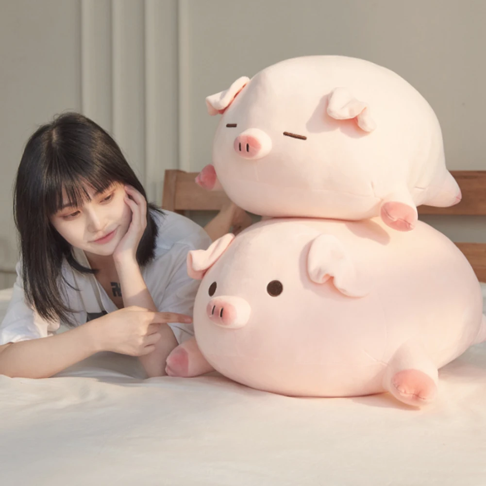 Squish Pig Stuffed Doll Lying Plush Piggy Toys Animal Soft Plushie Pillow Cushion Kids Baby Comforting Gift Office Home Decor
Squish Pig Stuffed Doll Lying Plush Piggy Toys Animal Soft Plushie Pillow Cushion Kids Baby Comforting Gift Office Home Decor