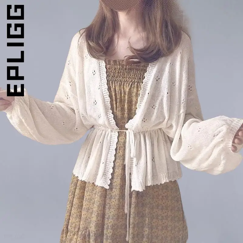 Epligg Women Cardigan Sweater Fashion Knitted Warm Sexy Jacket Soft Leisure Women Sweaters All-Match Casual Knit Sweater Female
Epligg Women Cardigan Sweater Fashion Knitted Warm Sexy Jacket Soft Leisure Women Sweaters All-Match Casual Knit Sweater Female