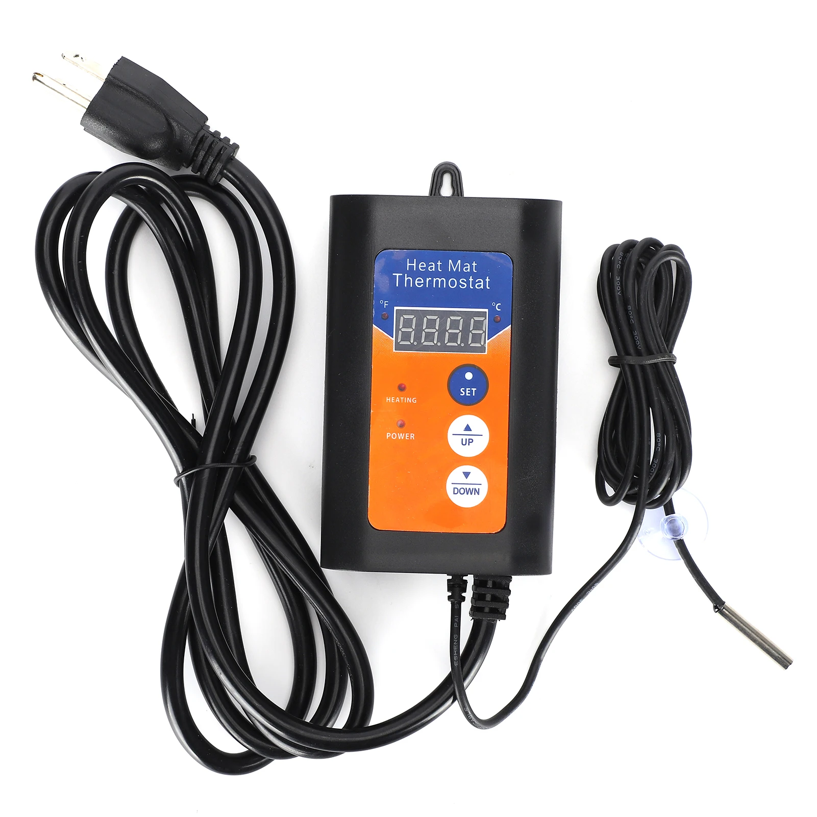 LCD Digital Temperature Controller 1000W 8.3A 5-42℃ Thermostats Thermoregulator Temperature Regulator for Greenhouse Planting
LCD Digital Temperature Controller 1000W 8.3A 5-42℃ Thermostats Thermoregulator Temperature Regulator for Greenhouse Planting