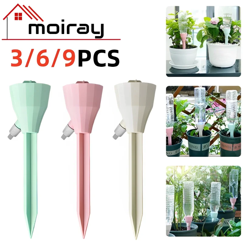 3/6/9Pcs Adjustable Drip Irrigation System Automatic Self Watering Spikes for Plants Indoor Outdoor Potted Plants Garden Tools
3/6/9Pcs Adjustable Drip Irrigation System Automatic Self Watering Spikes for Plants Indoor Outdoor Potted Plants Garden Tools