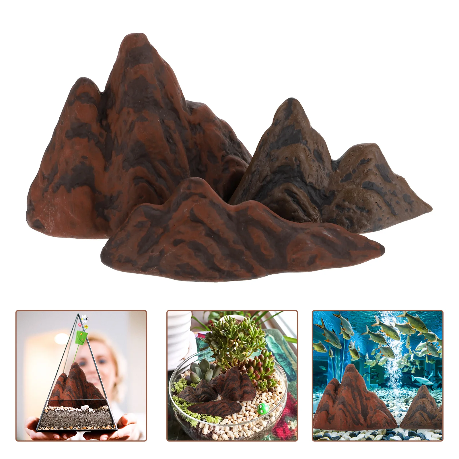 Mountain Rockery Aquarium Tank Ceramic Decors Fishrock Model Figurines Decor Ornaments Landscape Decorations Mini Landscaping
Mountain Rockery Aquarium Tank Ceramic Decors Fishrock Model Figurines Decor Ornaments Landscape Decorations Mini Landscaping