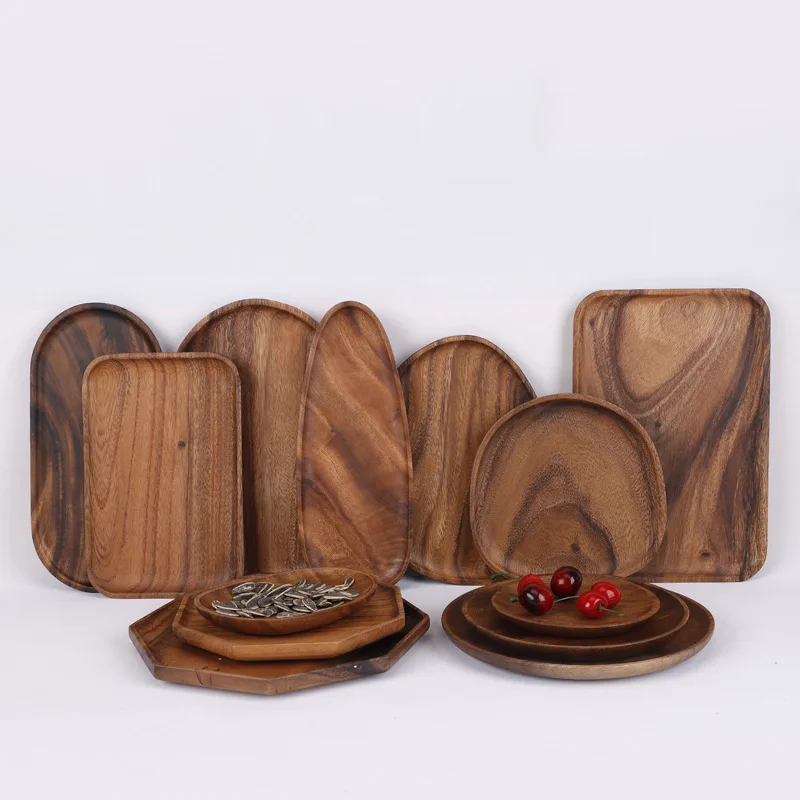 American Natural Walnut Large Wood Tray Tableware Plates for Steak for The Restaurant Luxury Dinner Set Dishes Sushi Decorate
American Natural Walnut Large Wood Tray Tableware Plates for Steak for The Restaurant Luxury Dinner Set Dishes Sushi Decorate