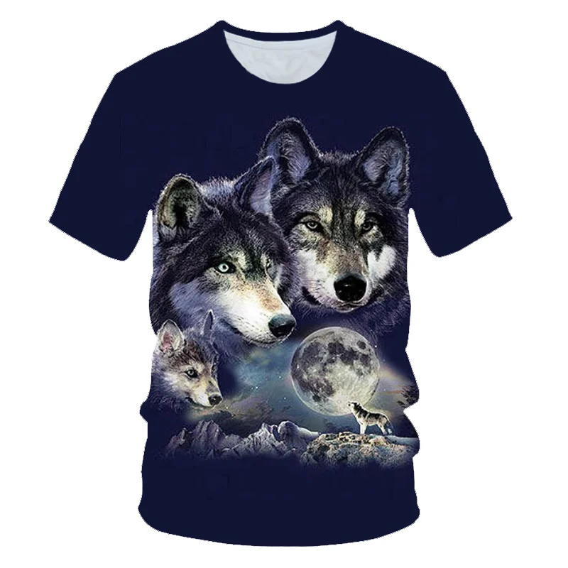 Novelty 3D Wolf Men's T-Shirt Summer Personalized Clothes Casual Tshirt O-Neck Short Sleeve Fashion Animal T shirt Men clothing
Novelty 3D Wolf Men's T-Shirt Summer Personalized Clothes Casual Tshirt O-Neck Short Sleeve Fashion Animal T shirt Men clothing