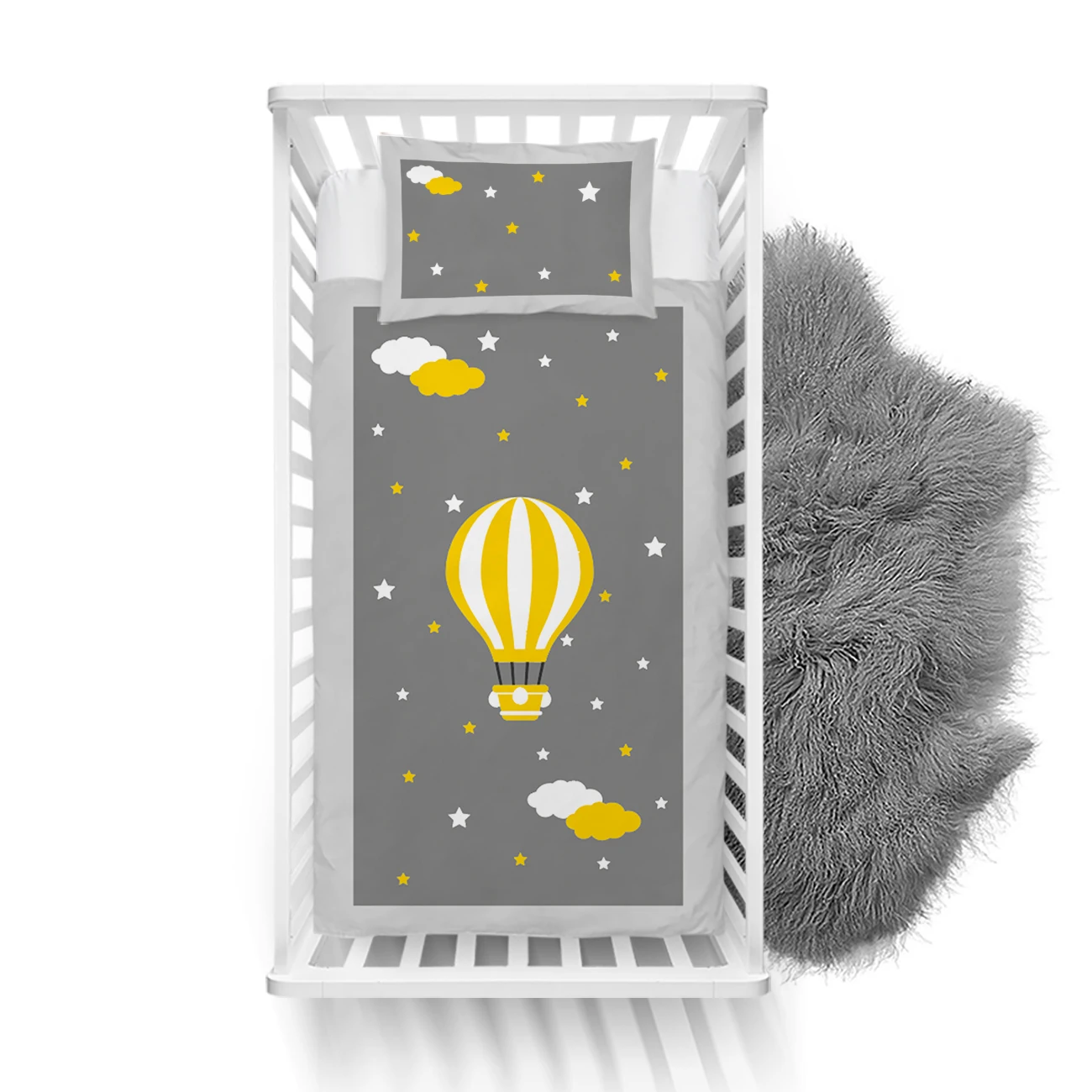 Милая модель летающего воздушного шара, детская кровать, постельное белье с принтом для новорожденных, мультяшное украшение для детской ко...
Милая модель летающего воздушного шара, детская кровать, постельное белье с принтом для новорожденных, мультяшное украшение для детской ко...