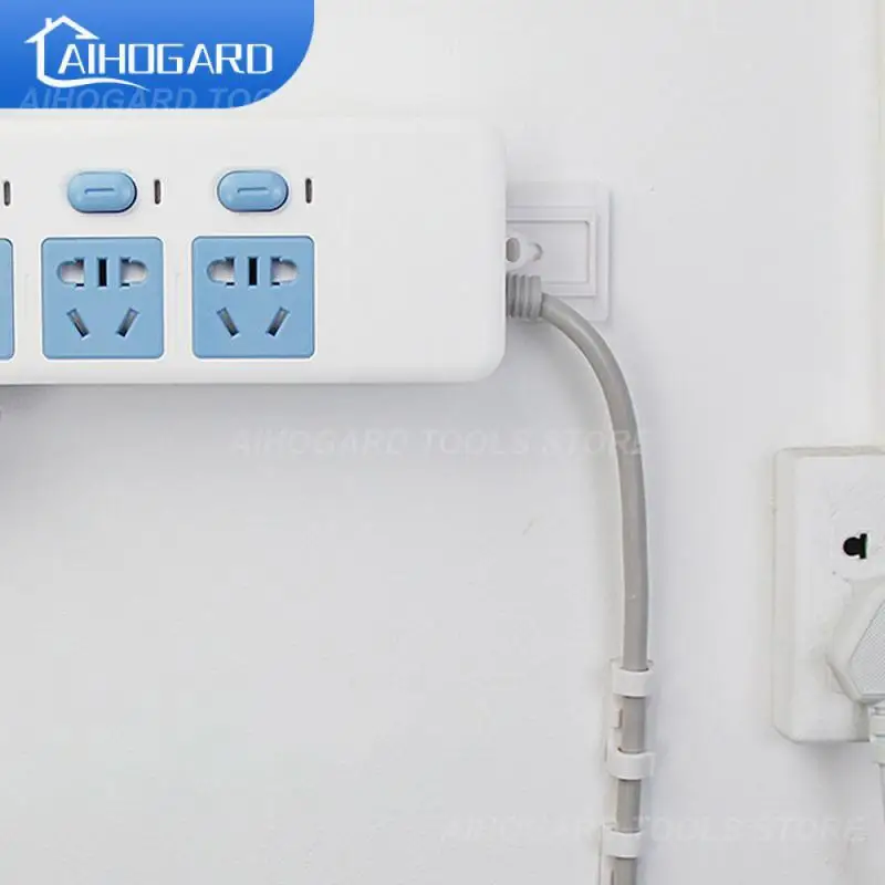 Traceless Plug Fixer Plastic Wall-mounted Wall Hook Wire Organizer Racks Holder Powerful Self-adhesive Socket Storage Holder
Traceless Plug Fixer Plastic Wall-mounted Wall Hook Wire Organizer Racks Holder Powerful Self-adhesive Socket Storage Holder