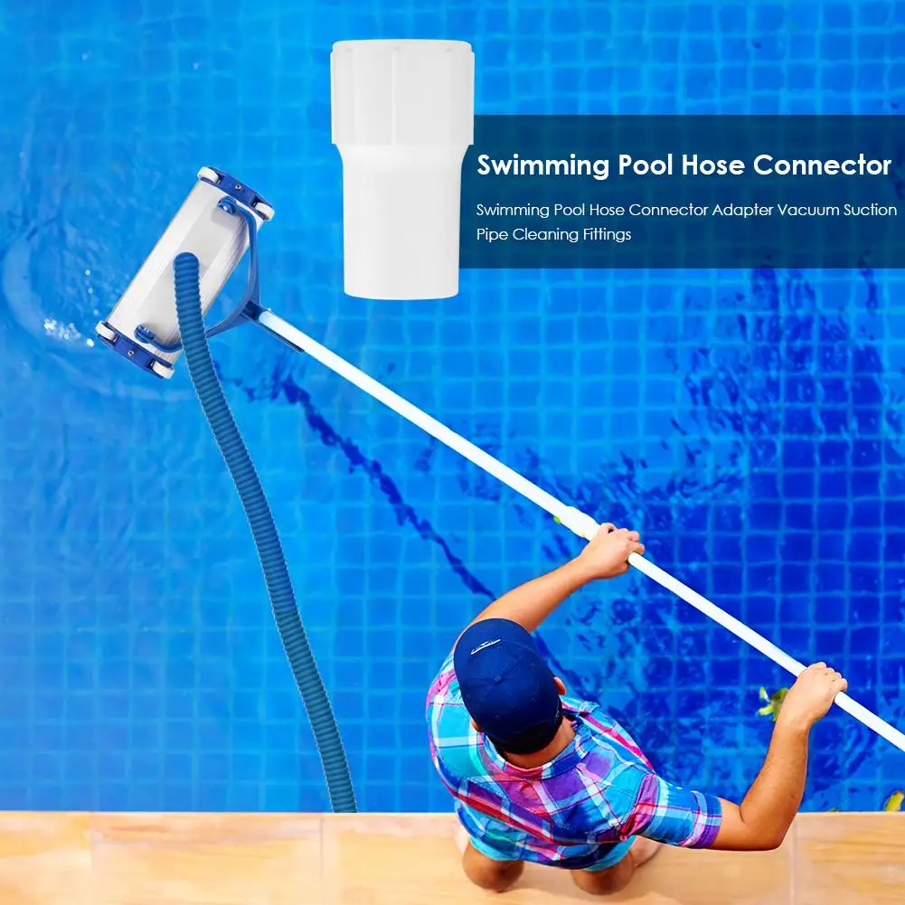 Vacuum Hose Cuffs Swimming Pool Hose Connector Adapter Pond Pool Accessories Suitable For 38mm Thread Suction Pipe
Vacuum Hose Cuffs Swimming Pool Hose Connector Adapter Pond Pool Accessories Suitable For 38mm Thread Suction Pipe