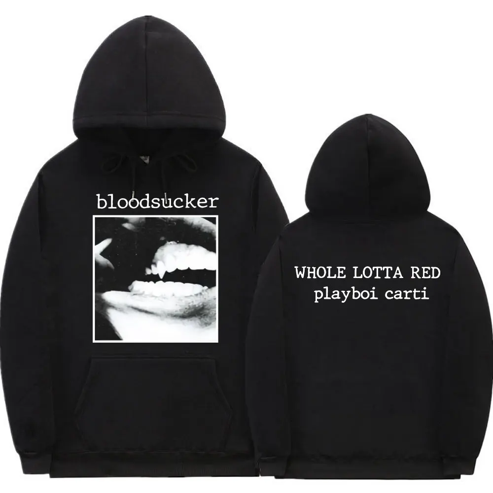 Rapper Playboi Carti Music Album Bloodsucker Whole Lotta Red Hoodie 2Pac Streetwear Regular Men Women Oversized Hip Hop Hoodies
Rapper Playboi Carti Music Album Bloodsucker Whole Lotta Red Hoodie 2Pac Streetwear Regular Men Women Oversized Hip Hop Hoodies